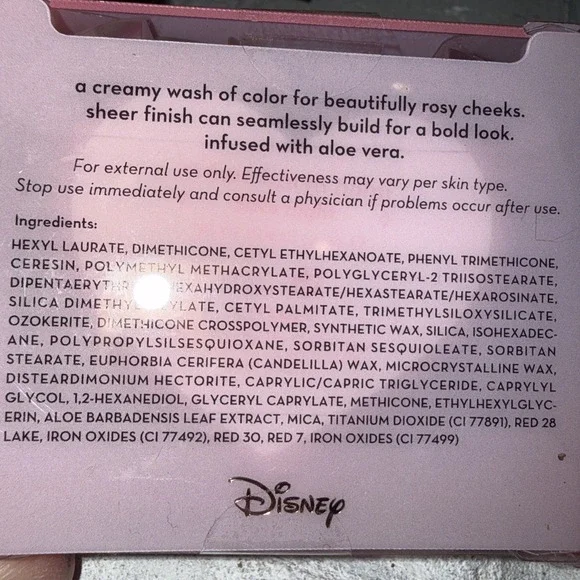 The Crème Shop x Disney Minnie Cream Blush Balm — "Date Night" NIB Lot Of 2 - Picture 3 of 3